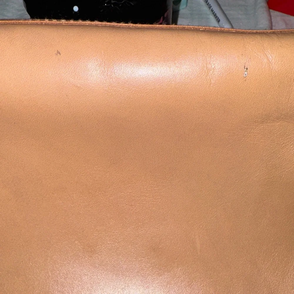 Madewell Elegant Tan Leather‎ Tote Bag